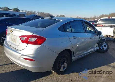 2017 Chevrolet Cruze Ls Auto из США, поврежденный, VIN 1G1BC5SM7H7244205